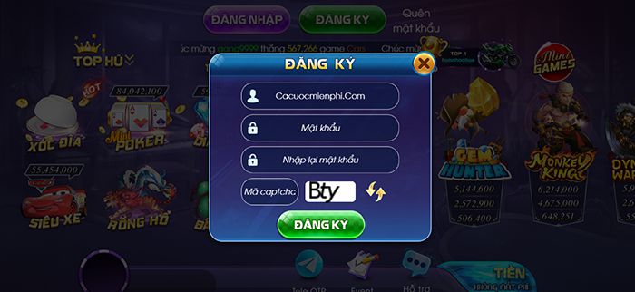 123b com đăng nhập